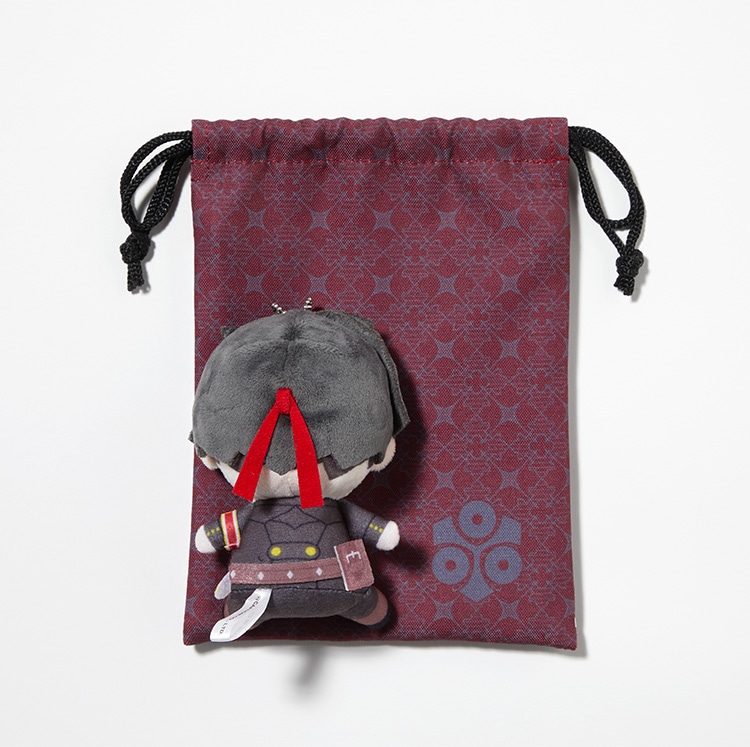 イーカプコン |大逆転裁判 ミニぬいぐるみ＆巾着セット 亜双義一真(亜