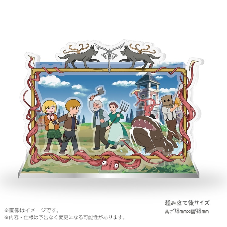 イーカプコン |バイオハザード RE:4 バイオ名作劇場 アクリルジオラマ