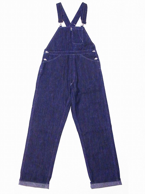 WAREHOUSE[ウエアハウス] オーバーオール 1093 デニム INDIGO DENIM