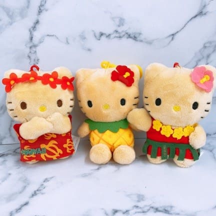 ストラップ付き「日焼けキティちゃん」