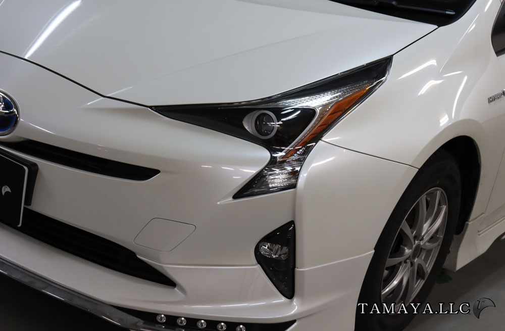 50プリウス ヘッドライト加工♪ | カスタムショップ【球屋】