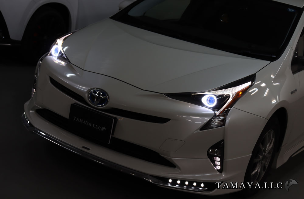 50プリウス ヘッドライト加工♪ | カスタムショップ【球屋】