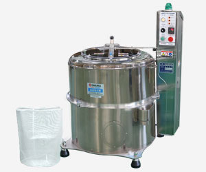 食品の脱水・水切りはエムラの食品機械｜食品用高速脱水機