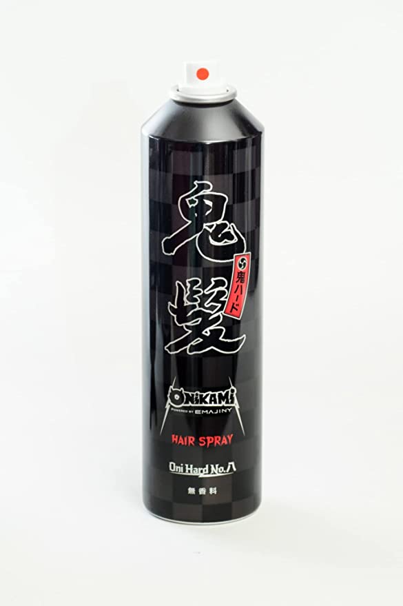 鬼髪ヘアスタイリングスプレーNo.8 250g ONIKAMI hair styling spray