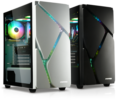 MS30-Marbleshell MS30 Mid-Tower Black/ White PC Case - 商品紹介