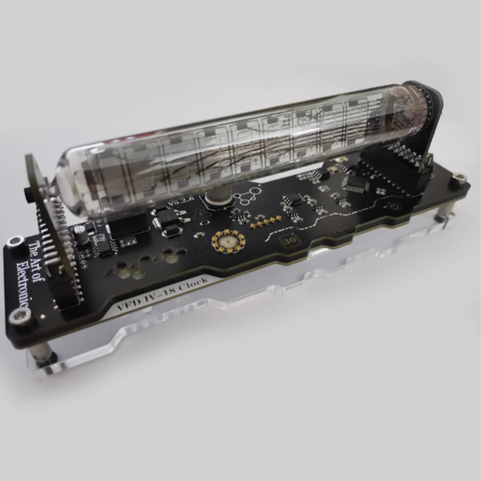 IV18 Vacuum Fluorescent Tube Clock - Cyberpunk NIXIE Tube Decor