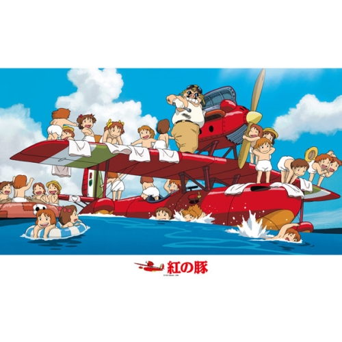 紅の豚 ポスターコレクション ジグソーパズル1000ピース スタジオ