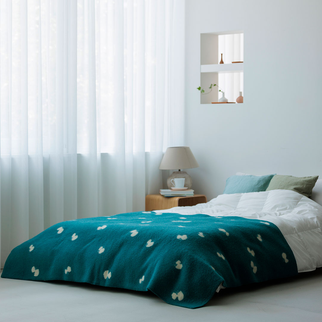 KLIPPAN/クリッパン エコウール ウール シングルブランケット TRIP