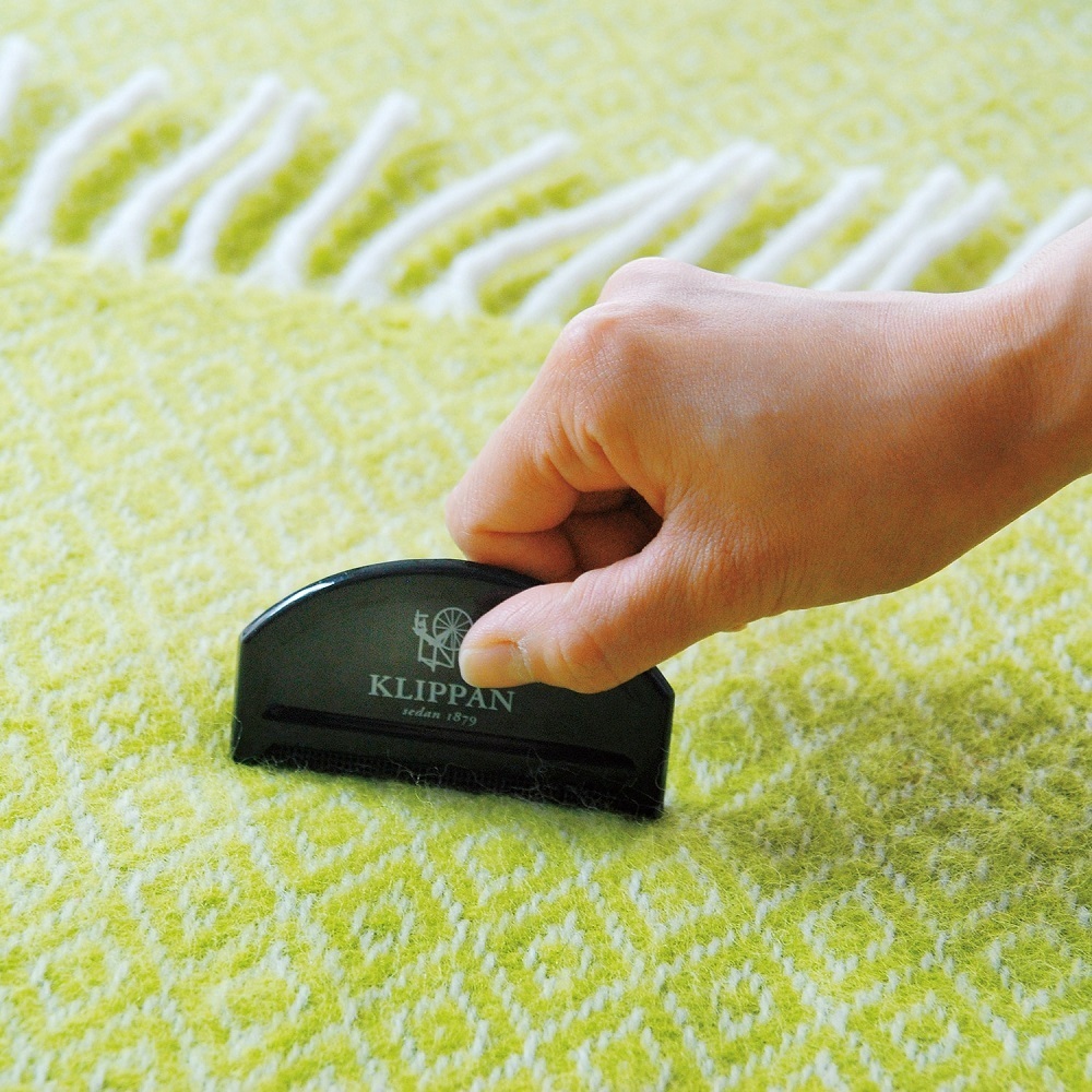 KLIPPAN/クリッパン スロー キルト ライトグレー | サステナブル