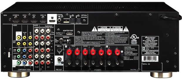 Pioneer VSX-821 A/V Receiver - ecoustics.com