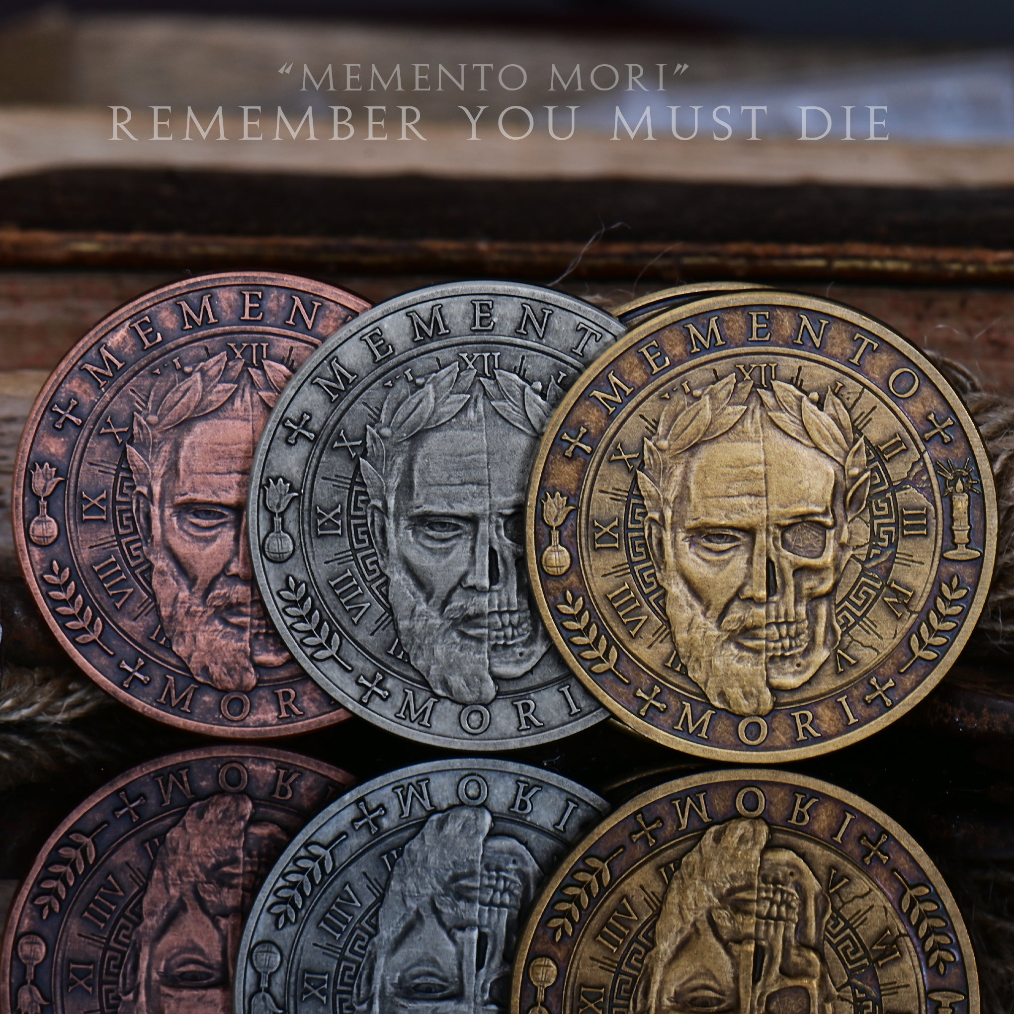 Memento Mori Coin – EDC Reminder Coins