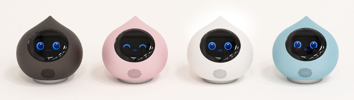 ミクシィ ROMI-L01BL 会話AIロボット Romi Lacatanモデル スカイブルー