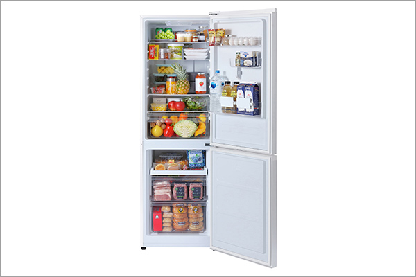 アイリスオーヤマ IRSN-30A-W 【右開き】299L 2ドア冷蔵庫 ホワイト