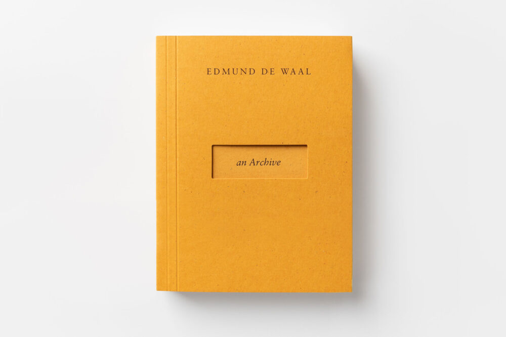 Writing - Edmund de Waal