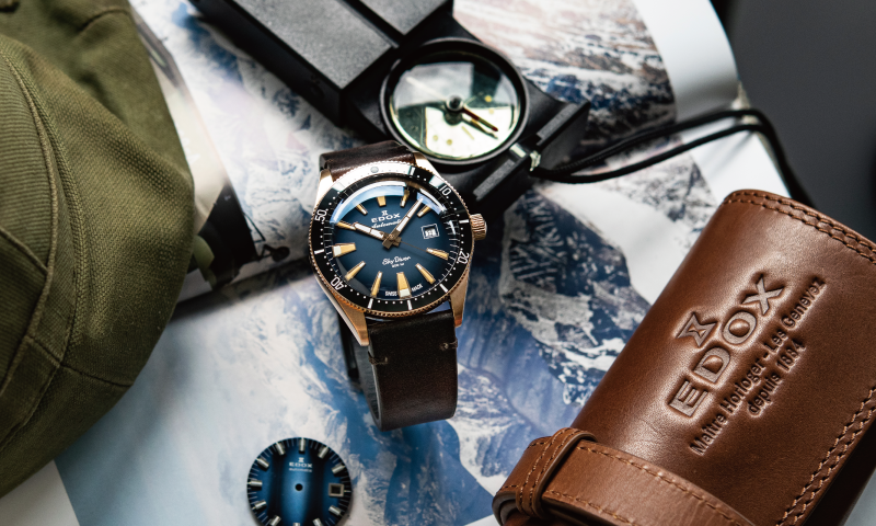 スカイダイバー限定モデル期間限定の先行予約販売を実施 | EDOX日本