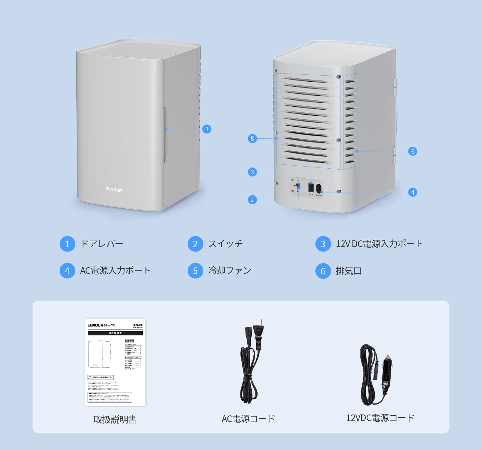 冷温庫CER-6L – EENOUR