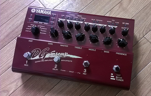 YAMAHA DG-Stomp」プリアンプペダルをレビュー！ | 魔法の箱研究所