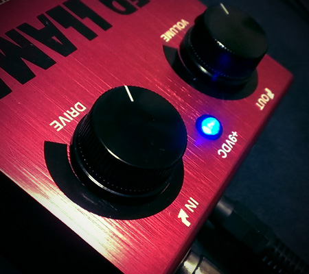 90年代名機のリイシュー「Way Huge Red Llama Overdrive MkII」を