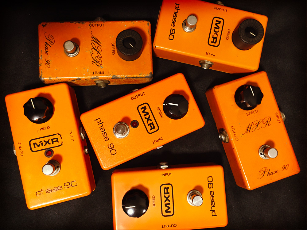 MXR Phase90をヴィンテージから現行品レプリカモデルまで一挙レビュー