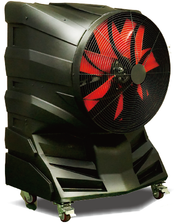 大型冷風機の疾風（はやて）HAYATE - 業務用冷風機 大型｜アースブロー