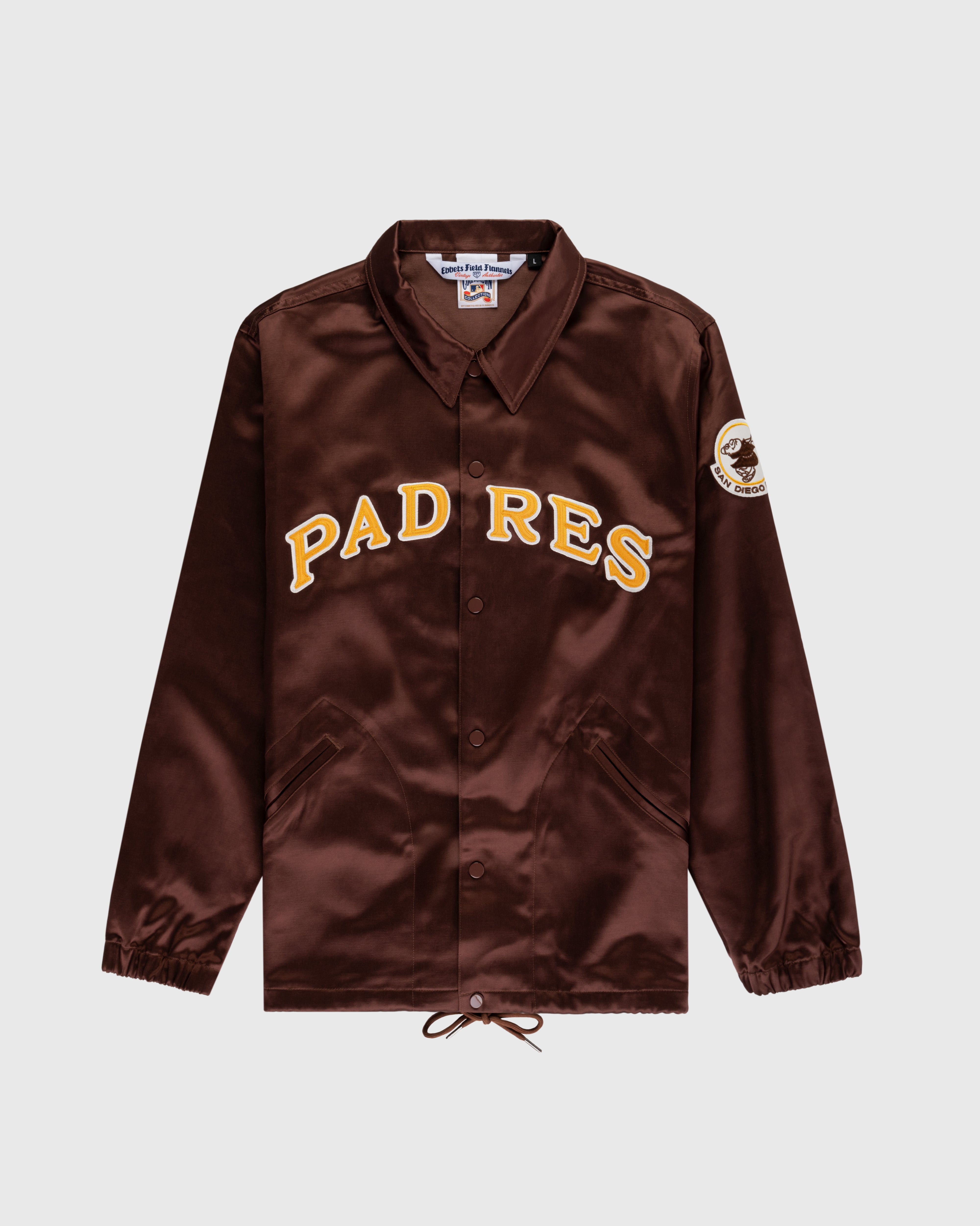 San Diego Padres 1969 Satin Windbreaker Jacket – Ebbets Field