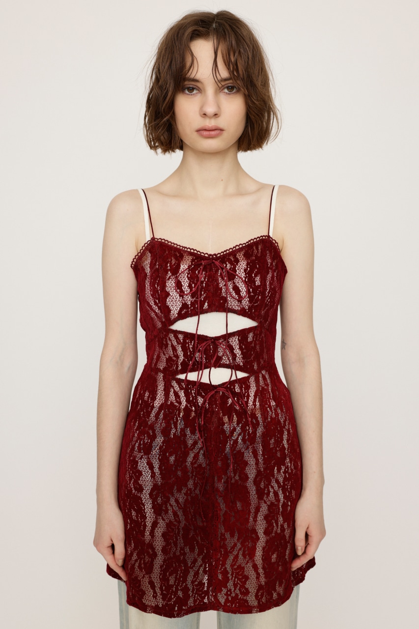 SLY | FROCKY LACE RIBBON トップス (キャミソール ) |SHEL'TTER WEBSTORE