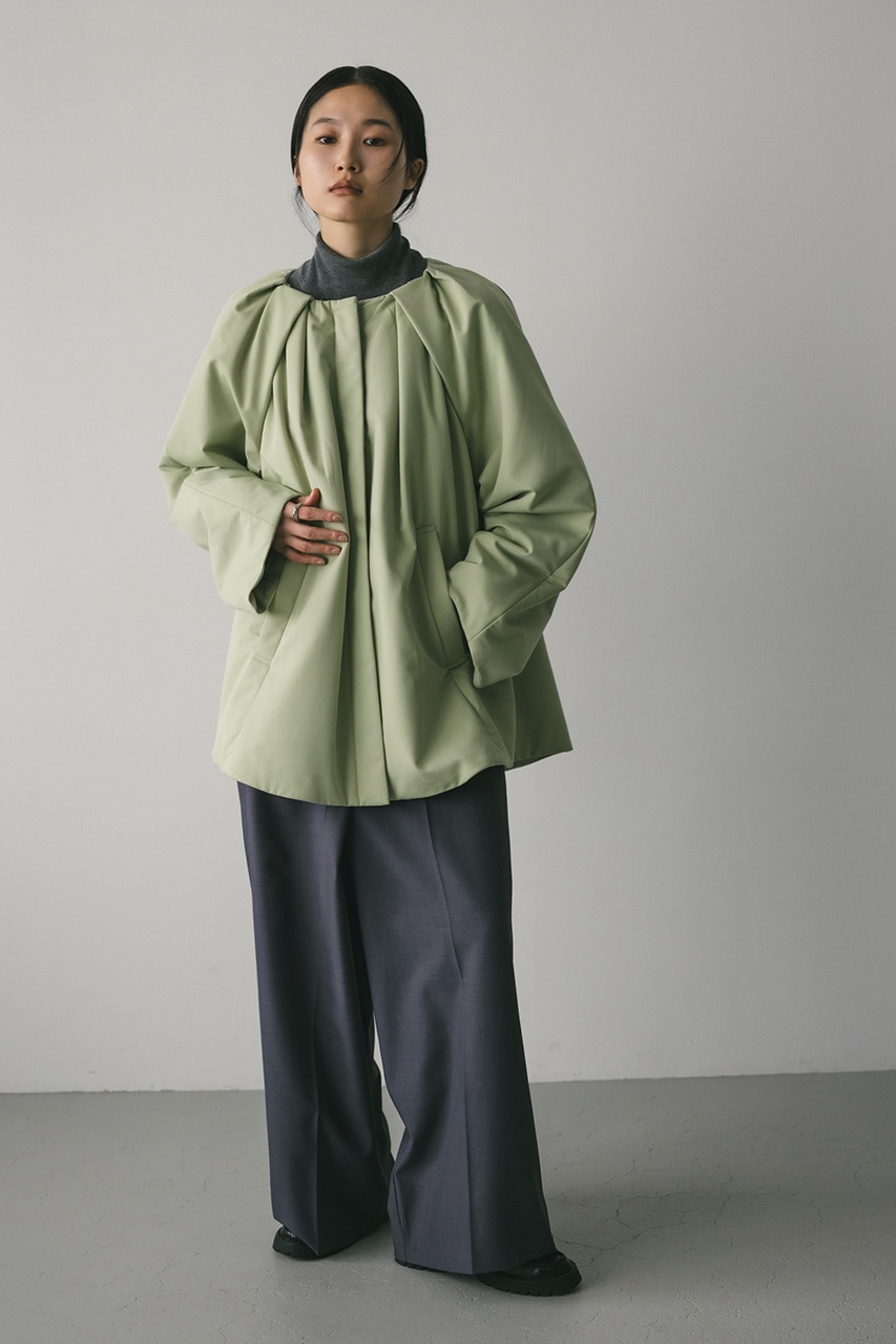 STYLEMIXER | テントラインライトパッファージャケット (コート