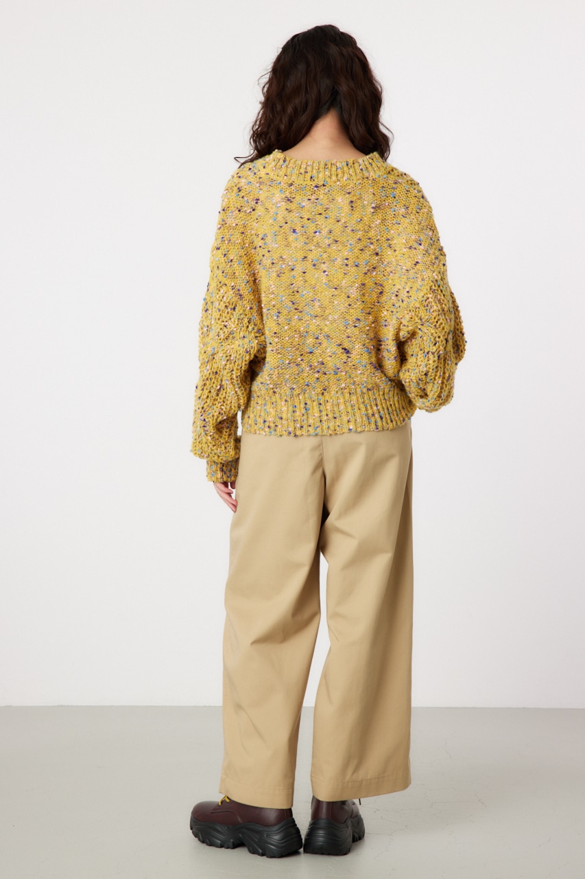 RODEO CROWNS WIDE BOWL | マルチカラーネップニット (ニット ) |SHEL