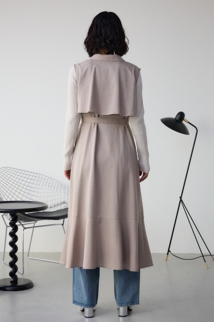 AZUL BY MOUSSY | オープンカラージレワンピース (ワンピース(ロング