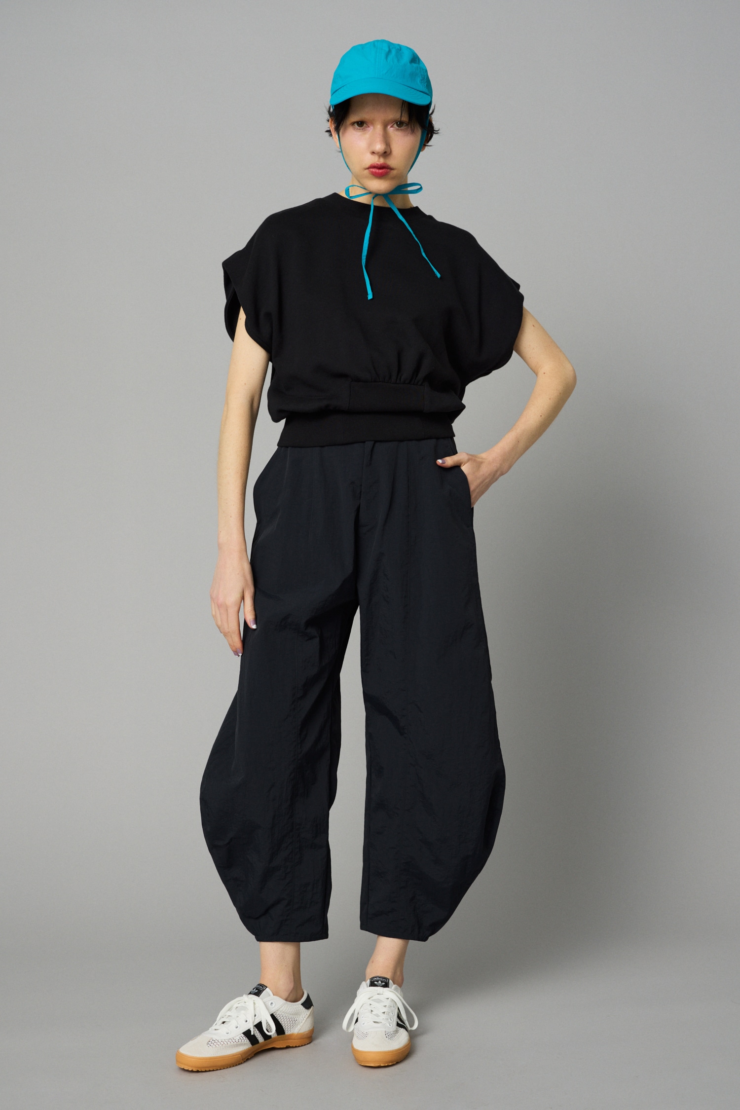 HeRIN.CYE | Cocoon hem taffeta pants (パンツ ) |SHEL'TTER WEBSTORE