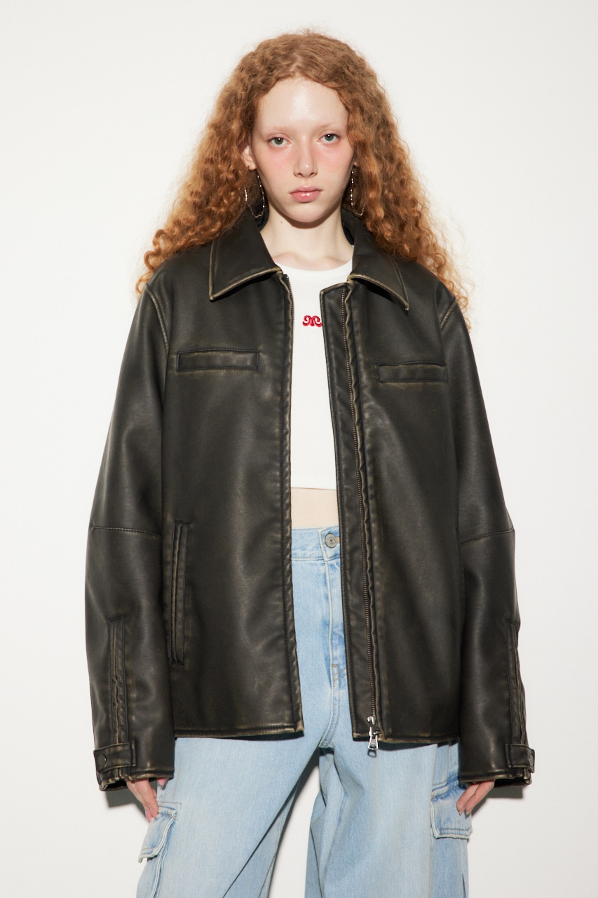 SLY | MICHIXSLY F／LEATHER ジャケット (ジャケット ) |SHEL'TTER