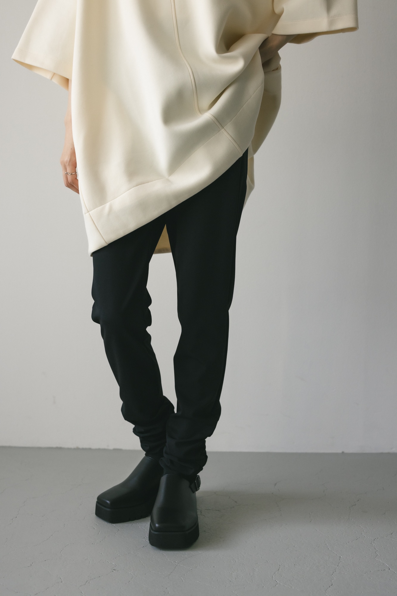 STYLEMIXER | ヘムシャーリングレギンスパンツ (パンツ ) |SHEL'TTER