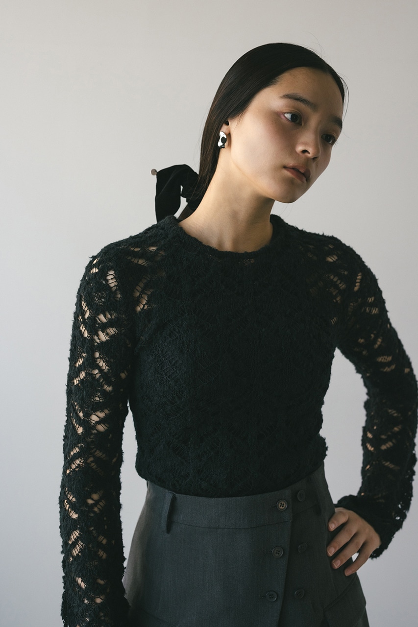 STYLEMIXER | スラブクロシェニット (ニット ) |SHEL'TTER WEBSTORE