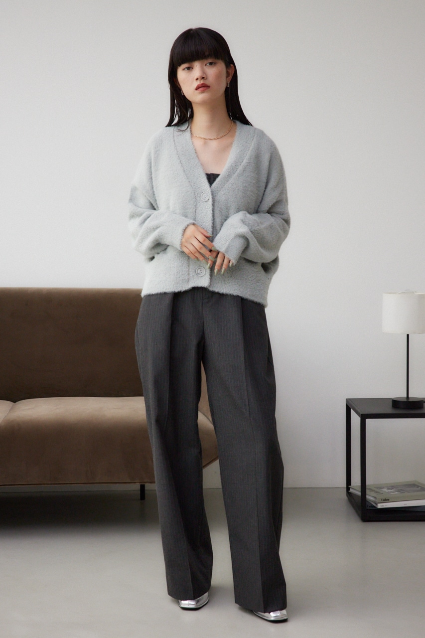 AZUL BY MOUSSY | モヘヤライクニットカーディガン (カーディガン