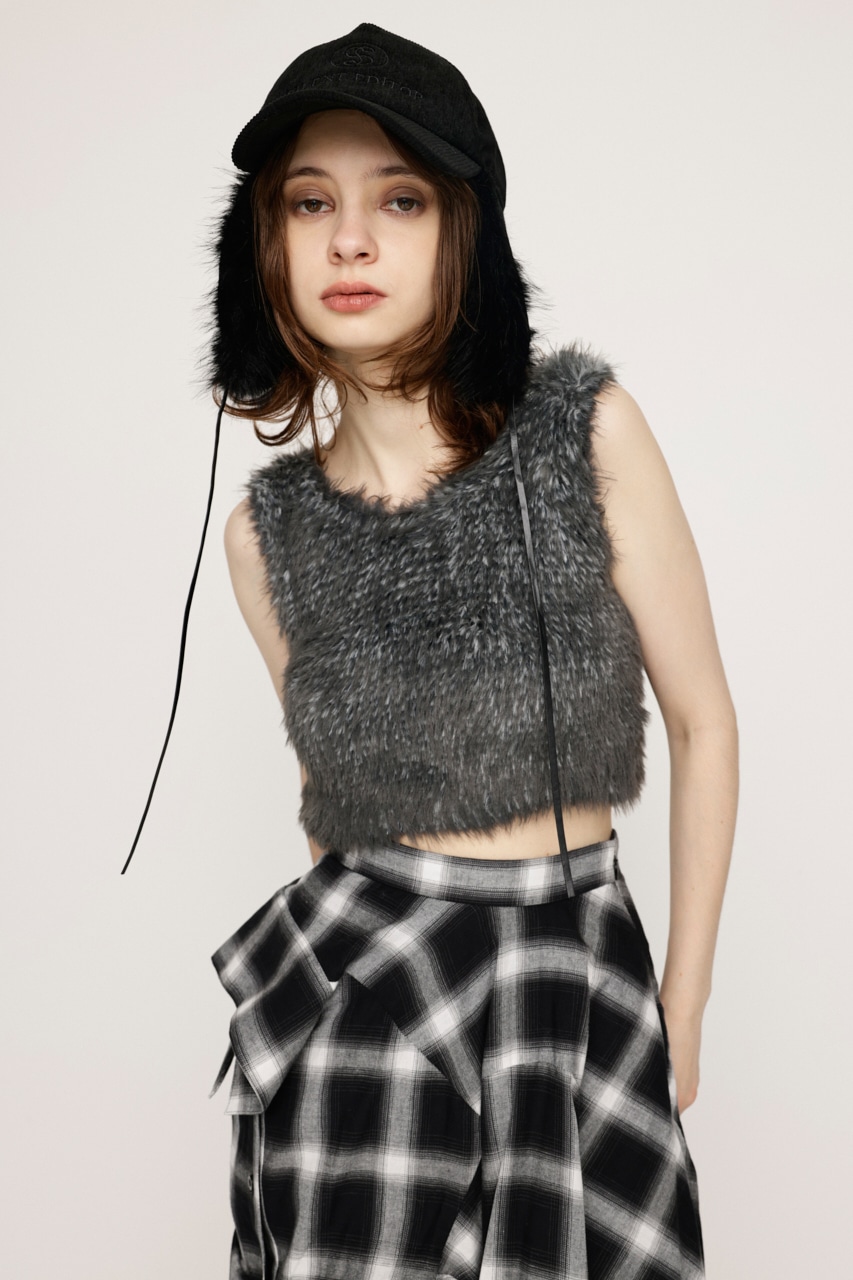SLY | MIX SHAGGY TANK (タンクトップ ) |SHEL'TTER WEBSTORE