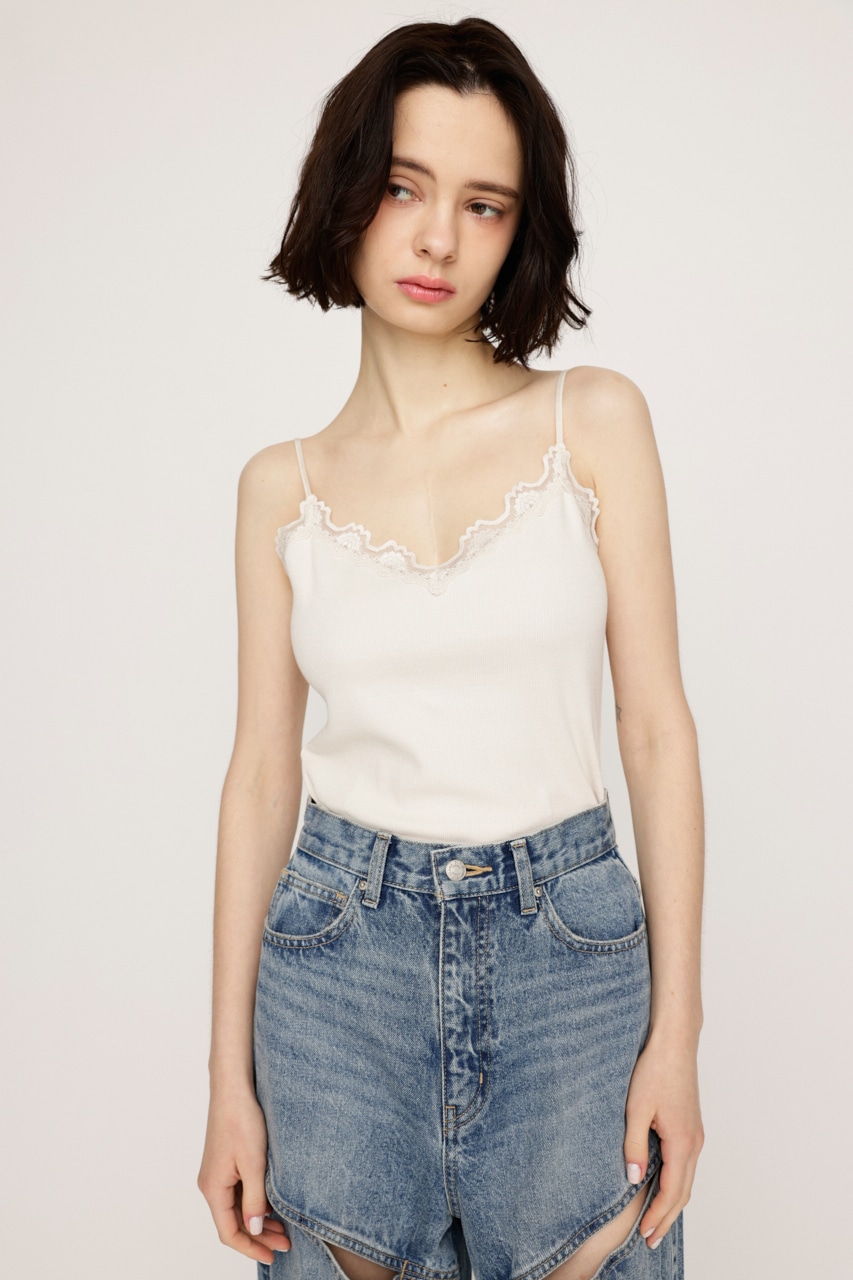 SLY | LACE DOCKING キャミソール (キャミソール ) |SHEL'TTER WEBSTORE