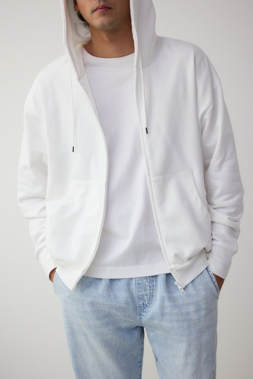 AZUL BY MOUSSY | サムホールジップパーカー (スウェット・パーカー