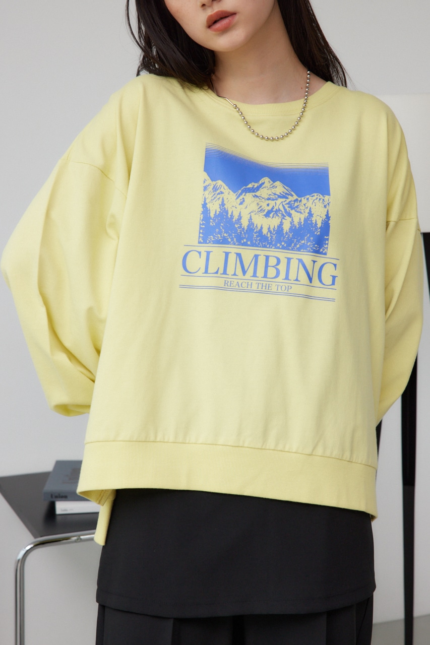 AZUL BY MOUSSY | プリントウラケプルオーバー (スウェット・パーカー