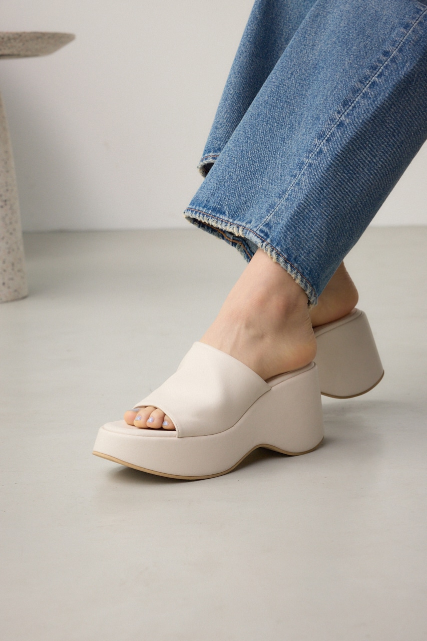 AZUL BY MOUSSY | プラットフォームミュールサンダル (サンダル