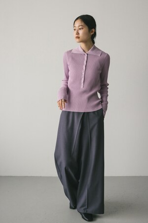 STYLEMIXER | デザインカラーニットポロ (ニット ) |SHEL'TTER WEBSTORE