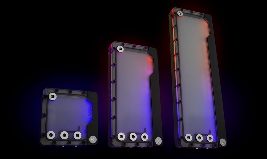 EK-Quantum Kinetic FLT 120 D5 PWM D-RGB - Plexi – EK Webshop