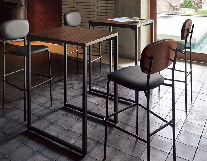 LEH脚（カウンターテーブル用レッグ）独立テーブル脚｜E家具.jp