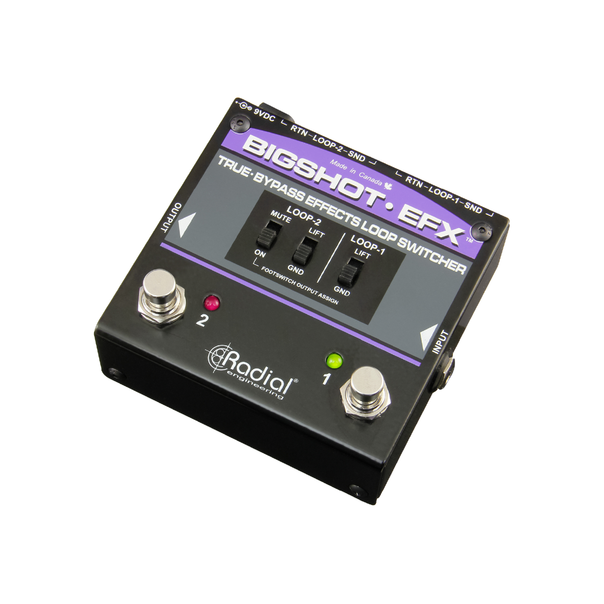 Radial Engineering（ラジアル・ラディアル） エフェクトループ