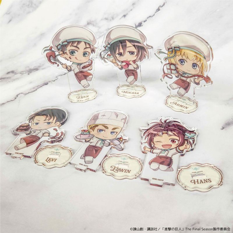 TVアニメ『進撃の巨人』きゃらドリ!! BLANC 2024 アクリルスタンド(ハンジ)