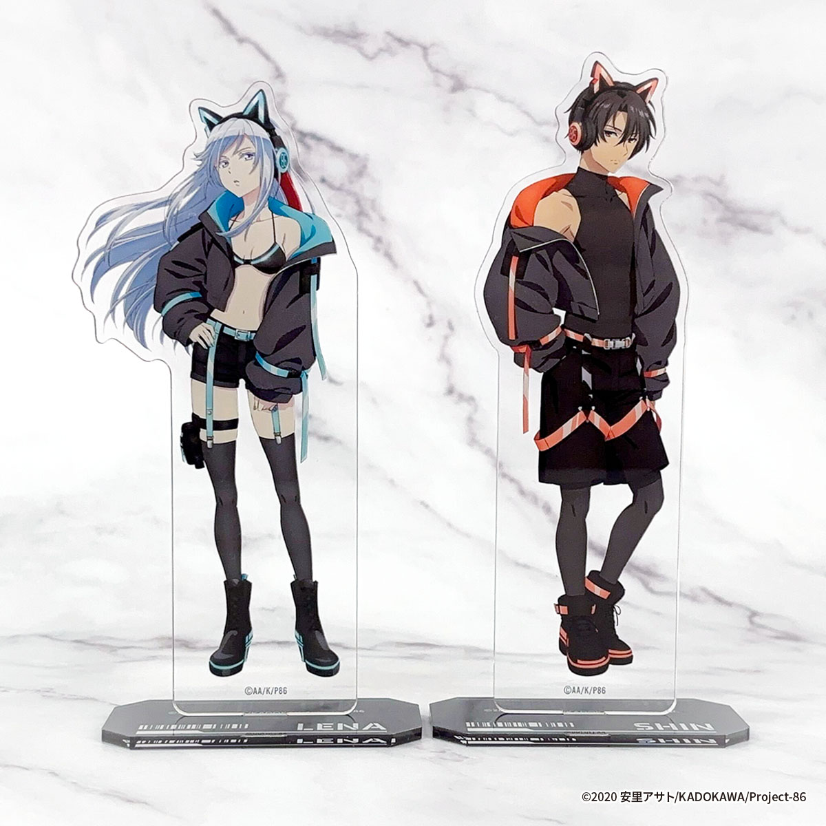 TVアニメ「86―エイティシックス―」×COLLABOCAFEHONPO BLANC 2025 等身