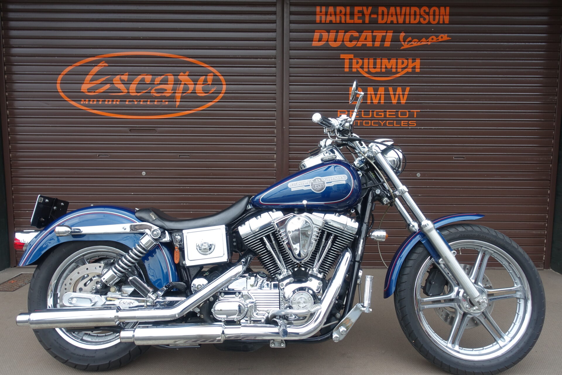 FXDL ローライダー キャブ車 モーターステージシガーマフラー ラペラ