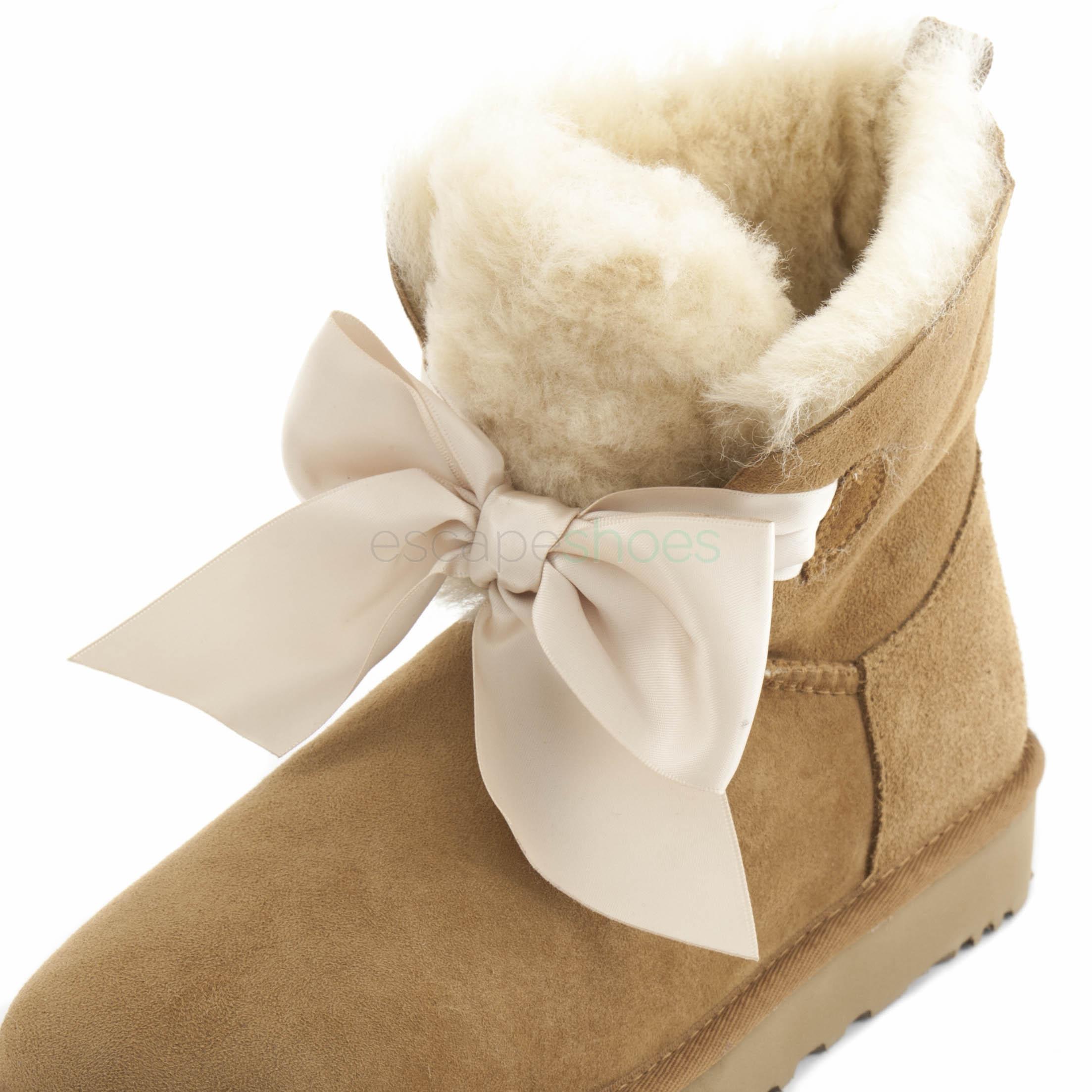 Boots UGG Australia Gita Bow Mini Brown