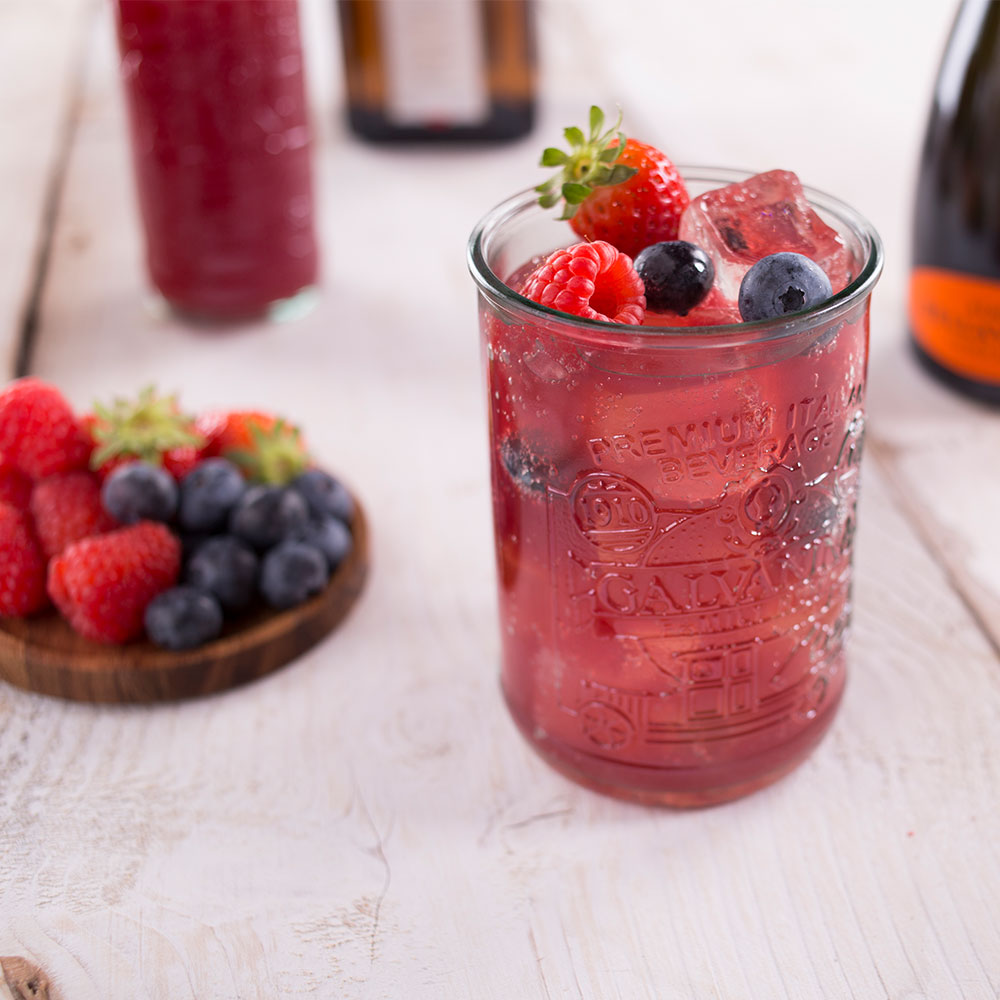 ガルバニーナ オーガニック ソーダ / アランチャータロッサ / 355ml