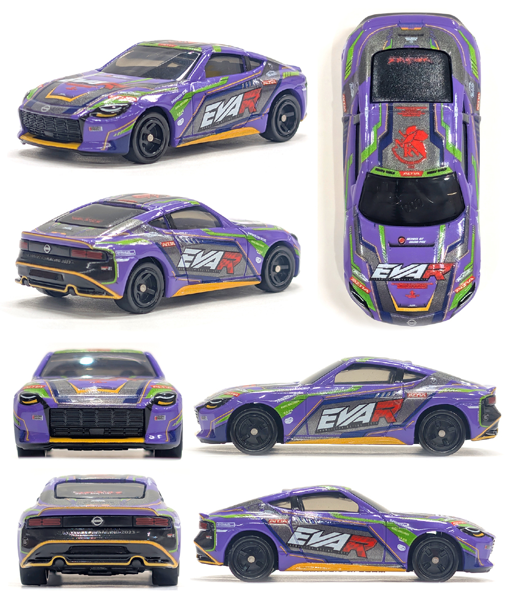 トミカよりエヴァンゲリオンレーシングの「エヴァRT初号機 日産