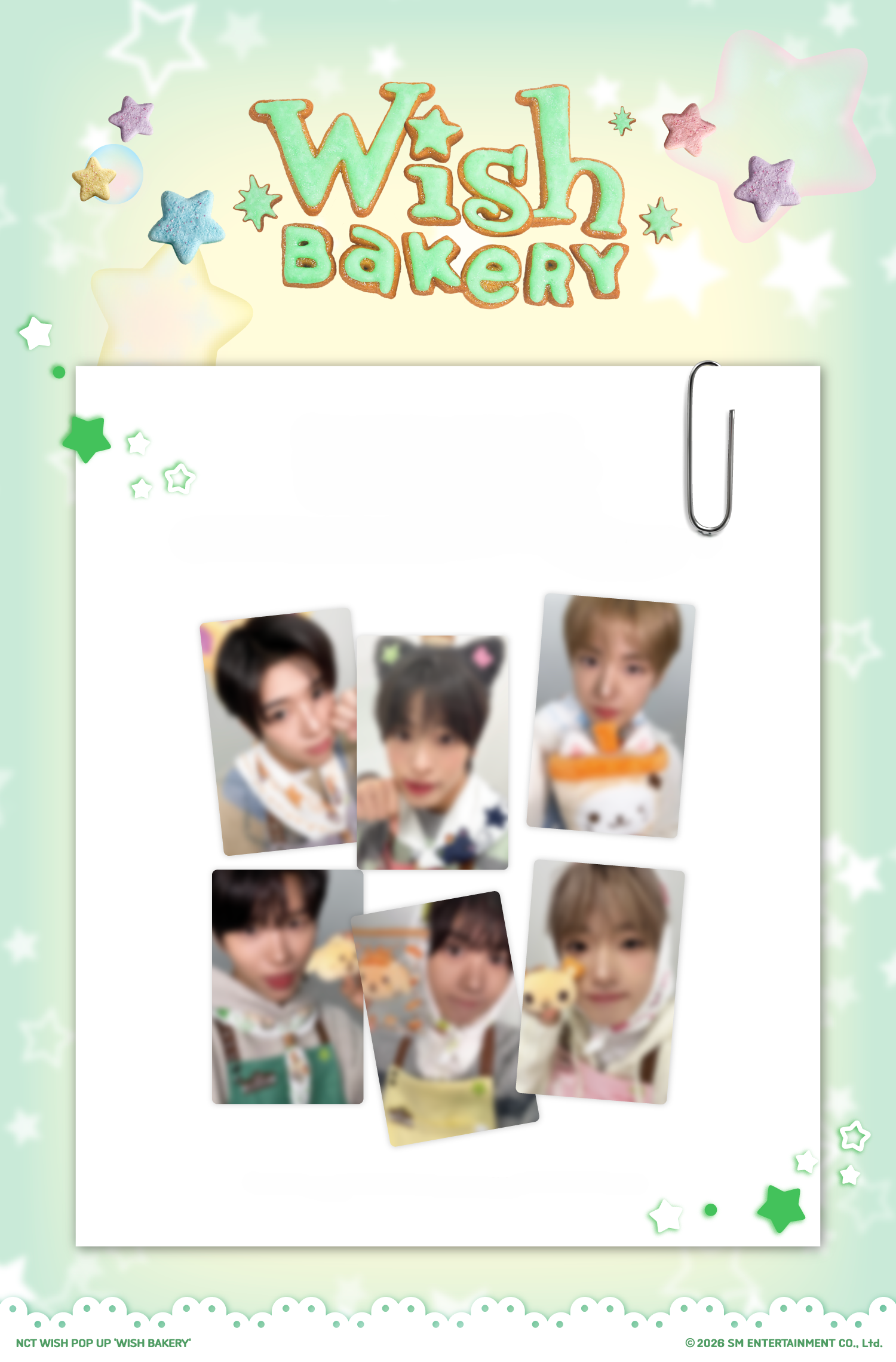 PRE-ORDER] NCT WISH (엔씨티 위시) WISH BAKERY POP UP MD - [30CM